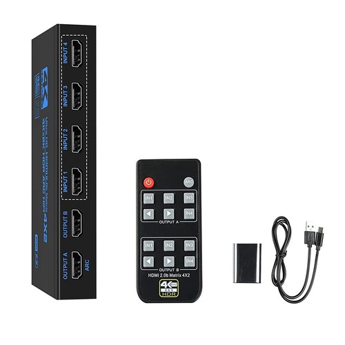 Hdmi matrix 4x2 switch - hdmi,