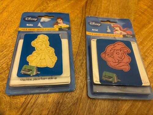Cuttlebug disney ariel belle - disney,