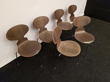 6 Ant Chair 3100 dark stained