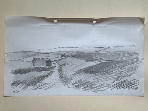 Kyffin williams pencil - kyffin, williams,