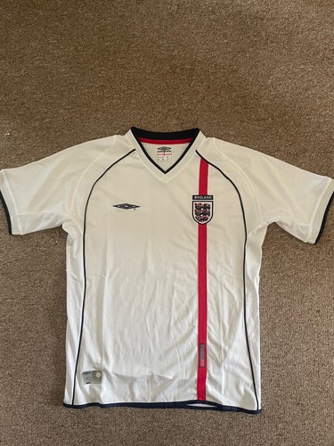 England 2002 football shirt - england,