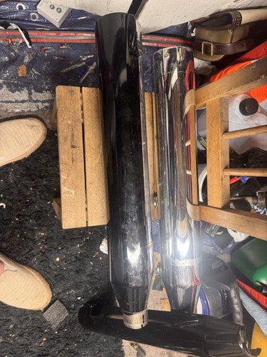 Harley davidson tail pipes - harley,