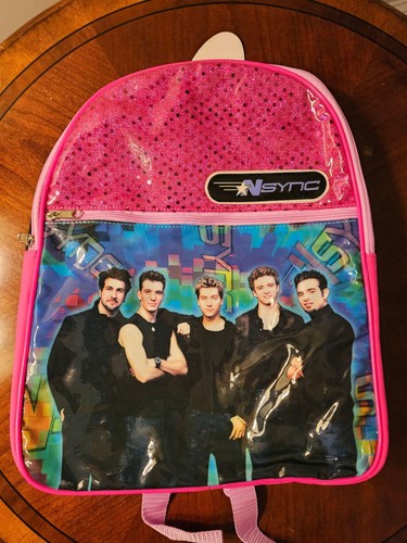 Sync pink glitter backpack - pink,