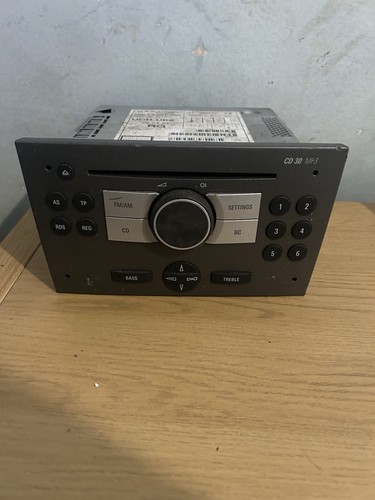 Vauxhall radio cd30 - vauxhall,