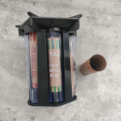 Coin counter - sorter, tube
