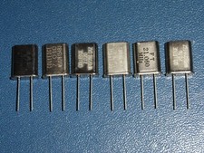 QRP CW X-tals .. 3 sets 3.560MHz,7.010MHz,7.020MHz,14.060MHz,21.060MHz,28.060MHz