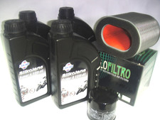 Oil Replacemenet Kit Silkolene SUPER4 10W40 Honda NT V Deauville ABS 700 2010