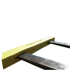 Fork Tip Highlighter Yellow Foam FBF-C | Forklift Safety Guard