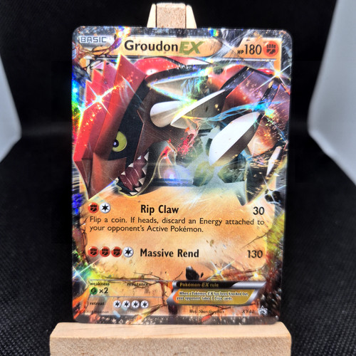 Pokémon tcg xy42 groudon - pokémon,