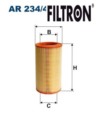 Air filter 234 filtron i - air,