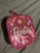 Barbie Lunch Bag Pink with zip