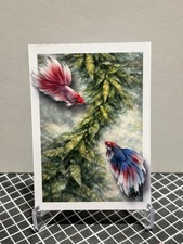 Aceo miniature art card - miniature,