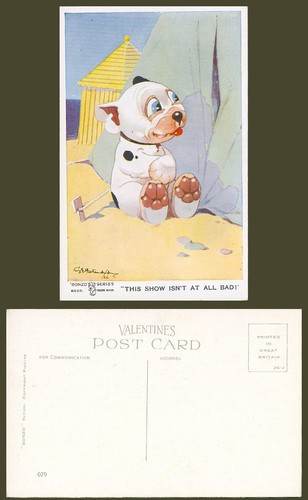 Bonzo dog studdy - dog, old