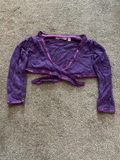 Purple Girls Cardigan From Debenhams Age 12-18 Months