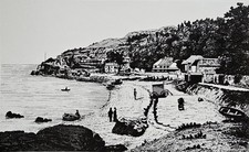 Vintage Babbacombe Bay Beach