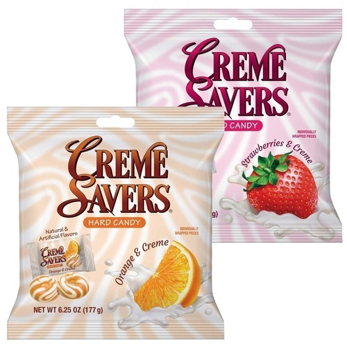 Creme savers strawberry - creme,