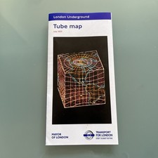 NEW July 2025 Tube Map TfL Transport for London Underground Trains LATEST