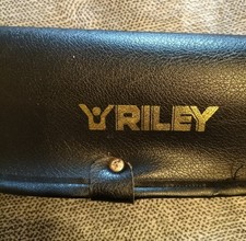 Two Piece Riley Pool Cue, With Carry Case, Cue Needs A New Tip