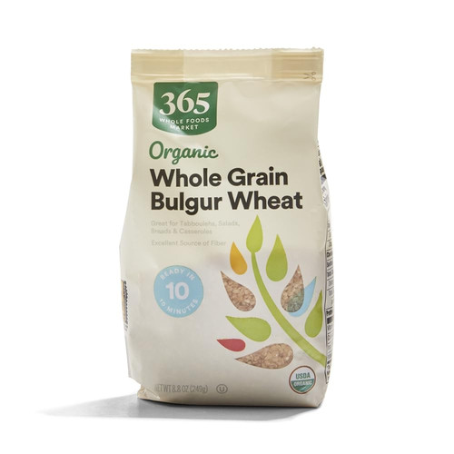Organic whole grain bulgur - organic,