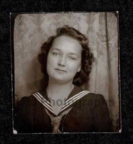 Photo booth young - lady, sailor