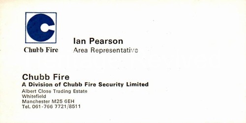 Vintage chubb fire - vintage,