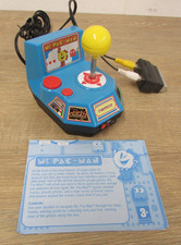 Jakks Pacific 2004 Plug it in & Play TV Games Ms. Pac-Man Working w/ Manual