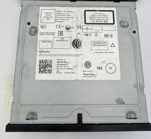 Volkswagen head unit - vw,