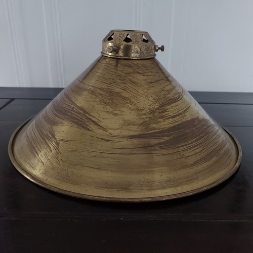 Very distressed brass light - very,