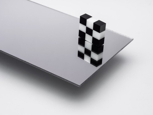 Acrylic plexiglass silver - acrylic,