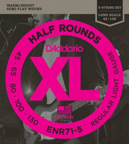 Addario enr71 half rounds - half,