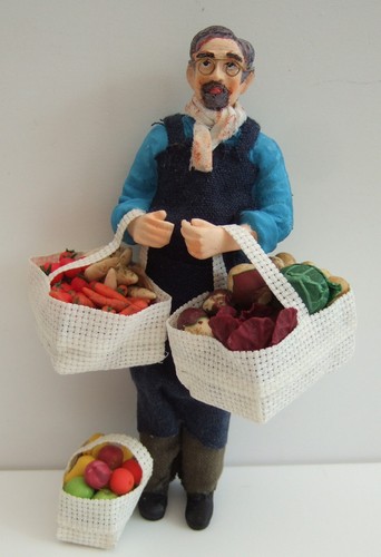 Dolls house greengrocer - -,