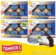 24 TUNNOCKS DARK TEACAKES 4 x