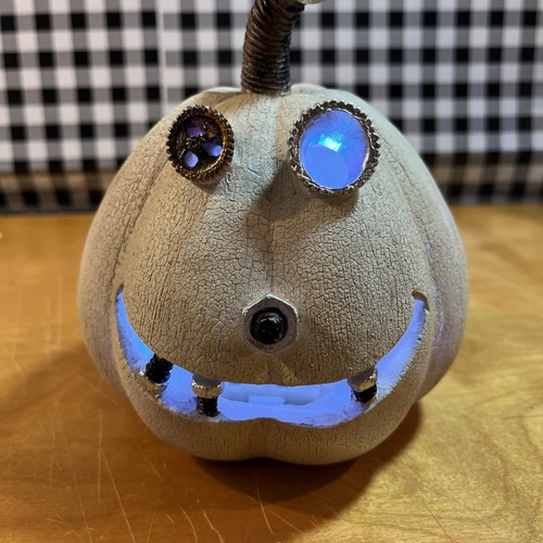 Frankenstein pumpkin steampunk