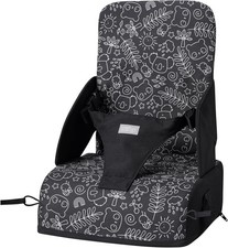 Nuby Travel Booster Seat – Compact and Foldable | Baby Sit Up Seat | Weaning 