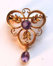 9ct Rose Gold Victorian Drop