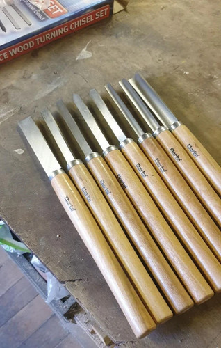 Clarke wood turning chisel set - clarke,