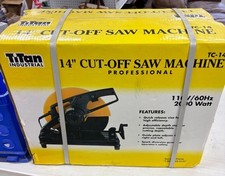 Titan 14" electric chop saw