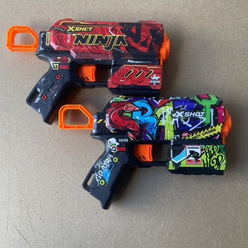 Shot skins red green - red, vgc
