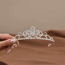 Mini Crowns Hair Comb Crystal