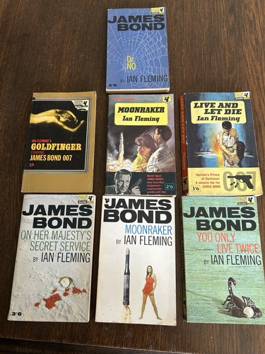 James bond pan - james, books