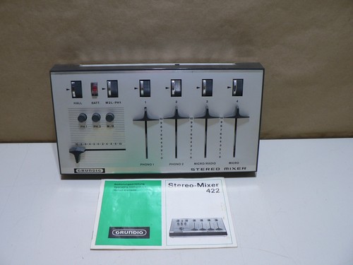 Vintage grundig stereo mixer - vintage,