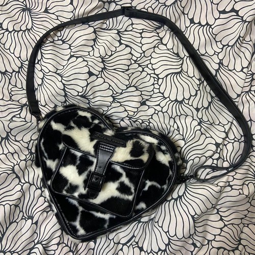 Martens cow print heart - dr.,