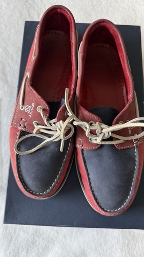 Gant mens leather deck shoes - gant,