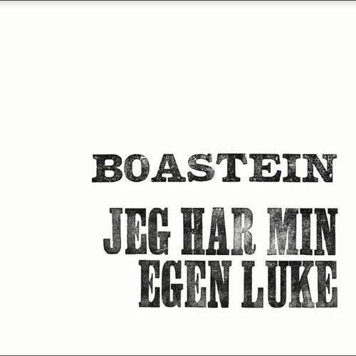 Boastein jeg har - boastein, egen