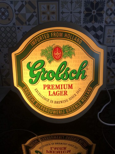 Vintage grolsch illuminated - vintage,