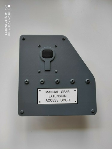 Boeing 737 style manual gear - boeing,