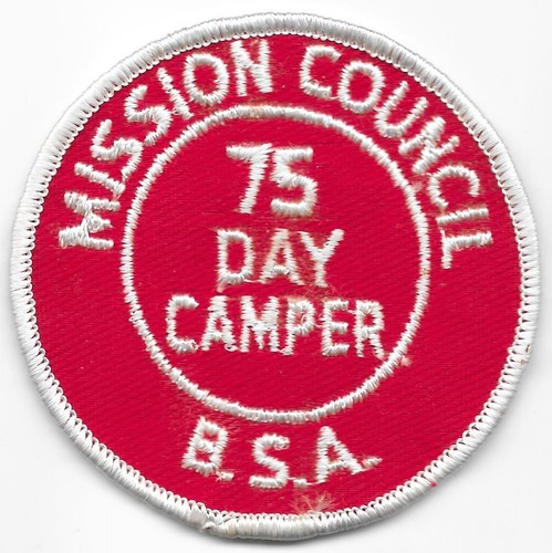 Day camper camp patch - 75,