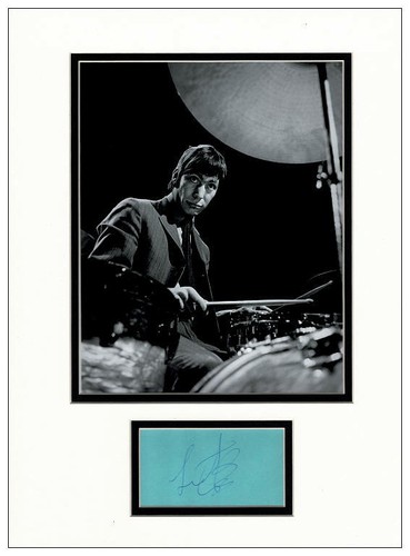 Charlie watts autograph signed - charlie,