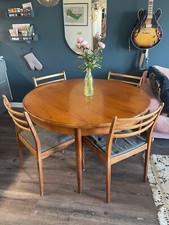 g plan dining table and chairs