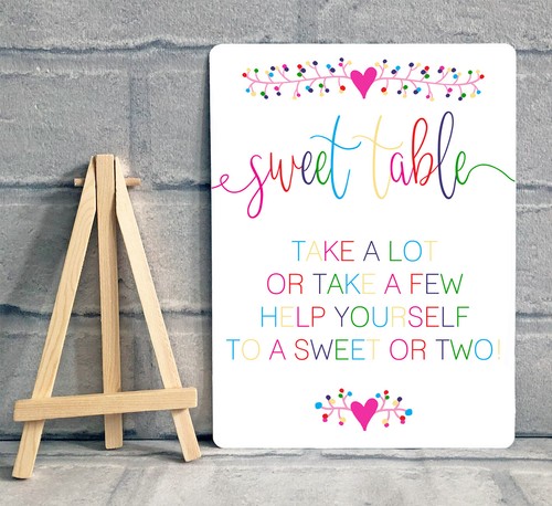 Sweet table candy cart metal - candy,